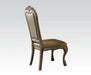 Five Star Furniture - Acme Dresden Side Chair in Gold Patina (Set of 2) image