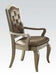 Five Star Furniture - Acme Francesca Arm Chair in Silver/Champagne (Set of 2) 62083 image