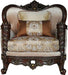 Five Star Furniture - Acme Furniture Devayne Chair with 2 Pillows in Dark Walnut 50687 image