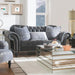 Five Star Furniture - Acme Furniture Gaura Loveseat in Dark Gray Velvet 53091 image