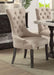 Five Star Furniture - Acme Furniture Gerardo Upholstered Arm Chair in Beige and Espresso (Set of 2) 60823 image