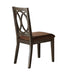 Five Star Furniture - Acme Furniture Jameson Side Chair (Set of 2) in Brown Fabric & Espresso 62322 image