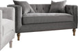 Five Star Furniture - Acme Furniture Sidonia Loveseat in Gray Velvet 53581 image