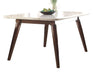 Five Star Furniture - Acme Gasha Dining Table in White/Walnut 72820 image