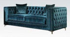 Five Star Furniture - Acme Gillian Loveseat in Dark Teal Velvet 52791 image