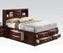 Five Star Furniture - Acme Ireland King Storage Bed in Brown 21596EK image