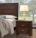 Five Star Furniture - Acme Oberreit 2 Drawer Nightstand in Walnut 25793 image