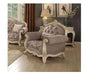 Five Star Furniture - Acme Ragenardus Chair with 1 Pillow in Gray Fabric & Antique White 56022 image