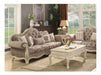 Five Star Furniture - Acme Ragenardus Sofa with 5 Pillows in Gray Fabric & Antique White 56020 image