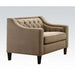 Five Star Furniture - Acme Suzanne Chair in Beige Fabric 54012 image