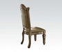 Five Star Furniture - Acme Vendome Side Chair (Set of 2) in Gold Patina 63003 image