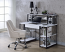 Five Star Furniture - Amiel White & Black Desk image