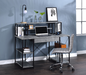 Five Star Furniture - Amiel Faux Concrete & Black Desk image