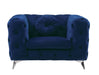 Five Star Furniture - Atronia Blue Fabric Chair image