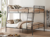 Five Star Furniture - Brantley II Sandy Black & Dark Bronze Hand-Brushed Full XL/Queen Bunk Bed image