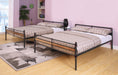 Five Star Furniture - Brantley II Sandy Black & Dark Bronze Hand-Brushed Bunk Bed (Queen/Queen) image