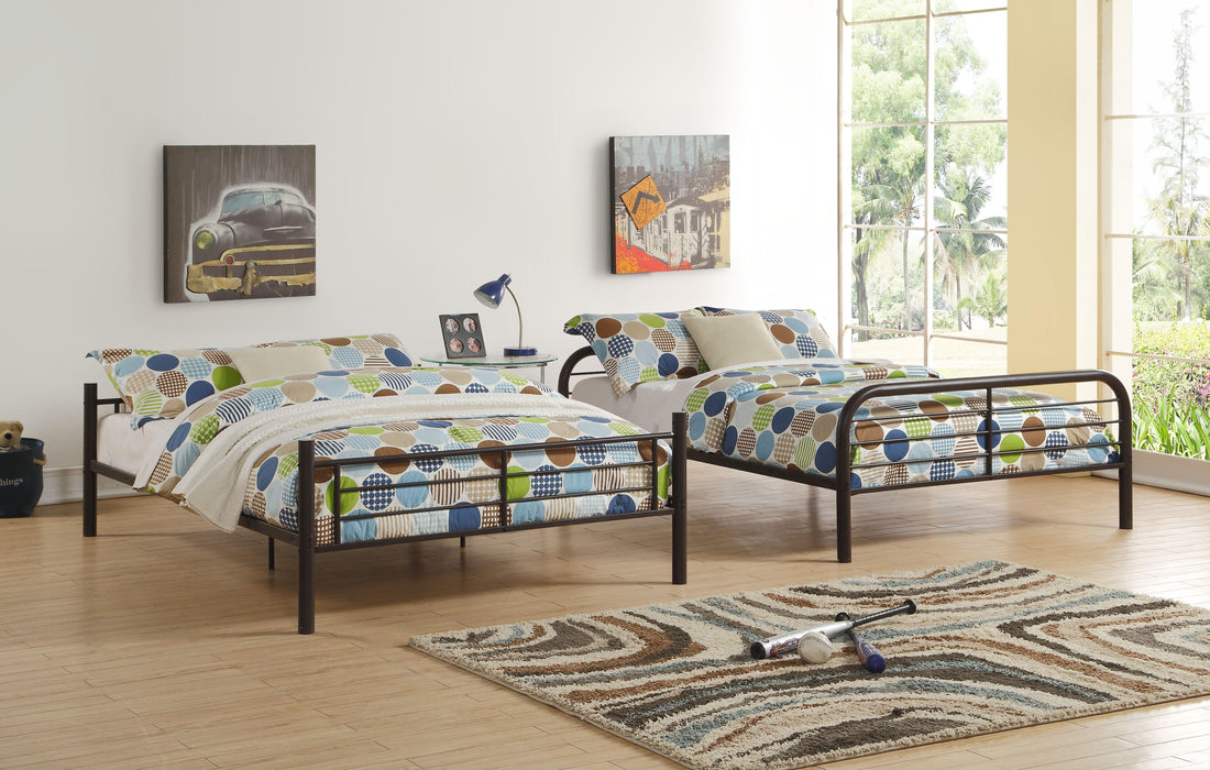 Five Star Furniture - Bristol Dark Brown Bunk Bed (Full/Full)