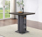 Five Star Furniture - Cargo Antique Walnut & Gunmetal Counter Height Table image