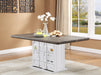 Five Star Furniture - Cargo Antique Walnut & White Dining Table image