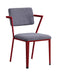 Five Star Furniture - Cargo Gray Fabric & Red Chair image