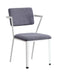 Five Star Furniture - Cargo Gray Fabric & White Chair image