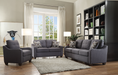 Five Star Furniture - Cleavon II Gray Linen Sofa w/2 Pillows image