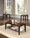 Five Star Furniture - Docila Walnut Coffee/End Table Set (3Pc Pk) image