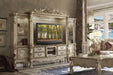 Five Star Furniture - Dresden Gold Patina & Bone Entertainment Center (Side Piers & Bridge) image