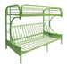 Five Star Furniture - Eclipse Green Bunk Bed (Twin/Full/Futon) image