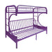 Five Star Furniture - Eclipse Purple Bunk Bed (Twin/Full/Futon) image