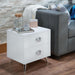 Five Star Furniture - Elms White Accent Table image