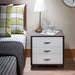 Five Star Furniture - Eloy White & Black Accent Table image