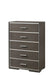 Five Star Furniture - Escher Gray Oak Chest image