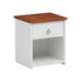 Five Star Furniture - Farah White & Oak Nightstand image