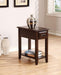 Five Star Furniture - Flin Dark Cherry Side Table image