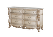 Five Star Furniture - Gorsedd Marble & Antique White Dresser image