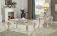 Five Star Furniture - Gorsedd Marble & Antique White Coffee Table image