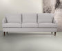 Five Star Furniture - Helena Pearl Gray Leather Sofa image