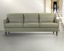 Five Star Furniture - Helena Moss Green Leather Sofa image