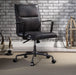 Five Star Furniture - Indra Onyx Black Top Grain Leather Office Chair image