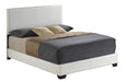 Five Star Furniture - Ireland III White PU Queen Bed image