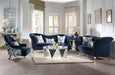 Five Star Furniture - Jaborosa Blue Velvet Sofa w/3 Pillows image