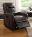 Five Star Furniture - Kasia Espresso PU Recliner w/Power Lift image