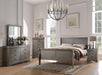 Five Star Furniture - Louis Philippe Antique Gray Eastern King Bed image