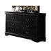 Five Star Furniture - Louis Philippe Black Dresser image