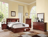 Five Star Furniture - Louis Philippe III Cherry Queen Bed image