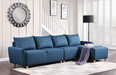 Five Star Furniture - Marcin Gray Fabric Sectional Sofa image