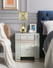 Five Star Furniture - Maisha Mirrored & Faux Crystals Accent Table image