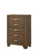 Five Star Furniture - Miquell Oak Chest image