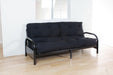 Five Star Furniture - Nabila Black Full Futon Mattress, 6"H image